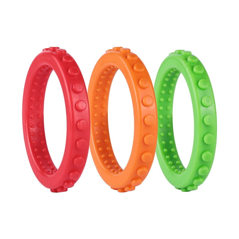 Teething Bracelets Kids Silicone Teethers (3Pcs)